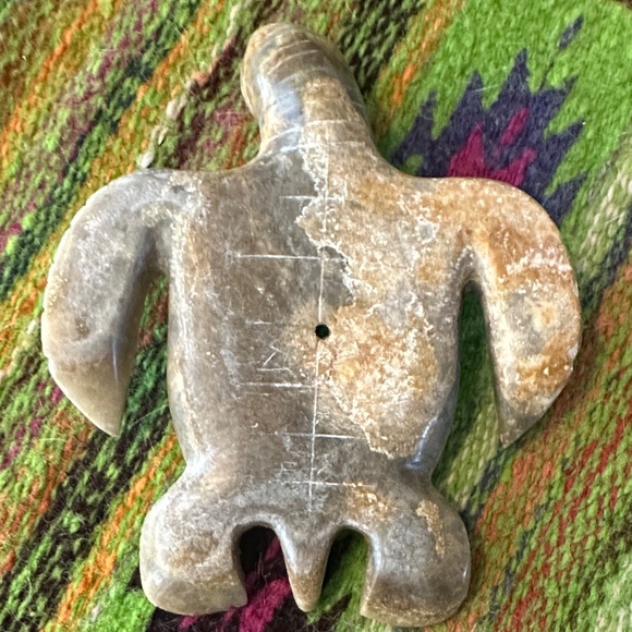 Gray marble stone Turtle Incense/soap Holder - Picture 4 of 4